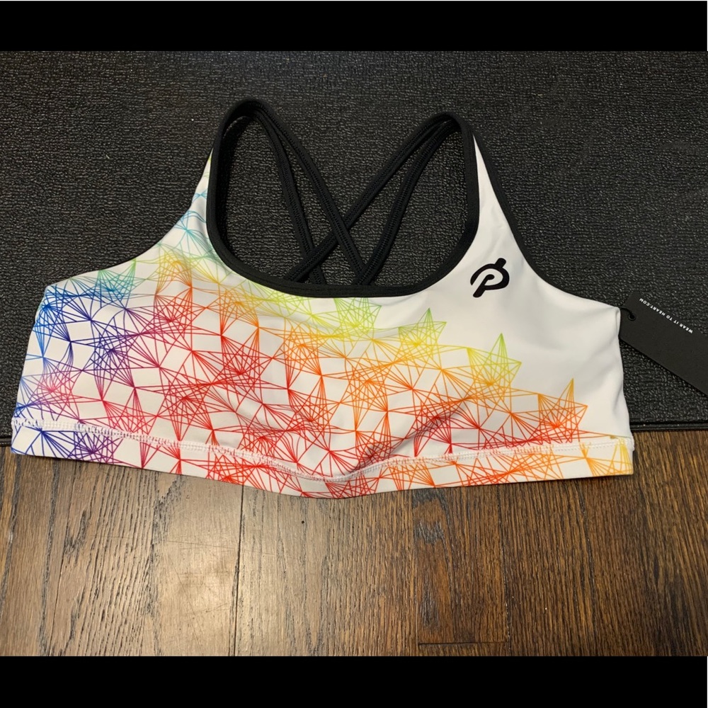 🌈 PELOTON PRIDE PRISM SPORTS BRA by WITH - XXL
